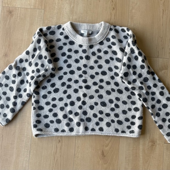 Madewell Leopard Print Women’s Sweater - Picture 3 of 4